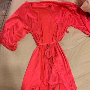 Victoria secret satin kimono